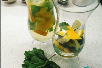 Освежающий мятный коктейль