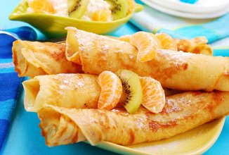 Овсяные блинчики с апельсиновой ноткой