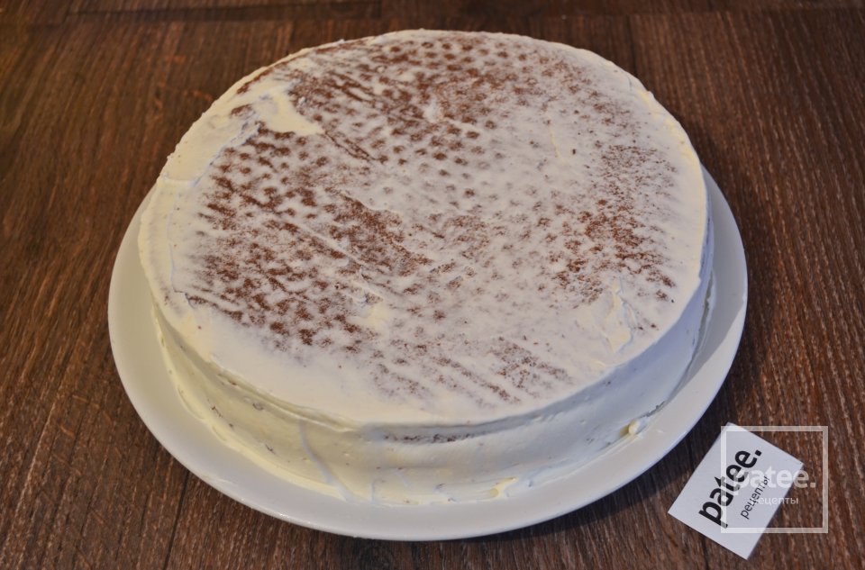 Шоколадный торт с йогуртовым муссом и эм-энд-эмсами - Шаг 23