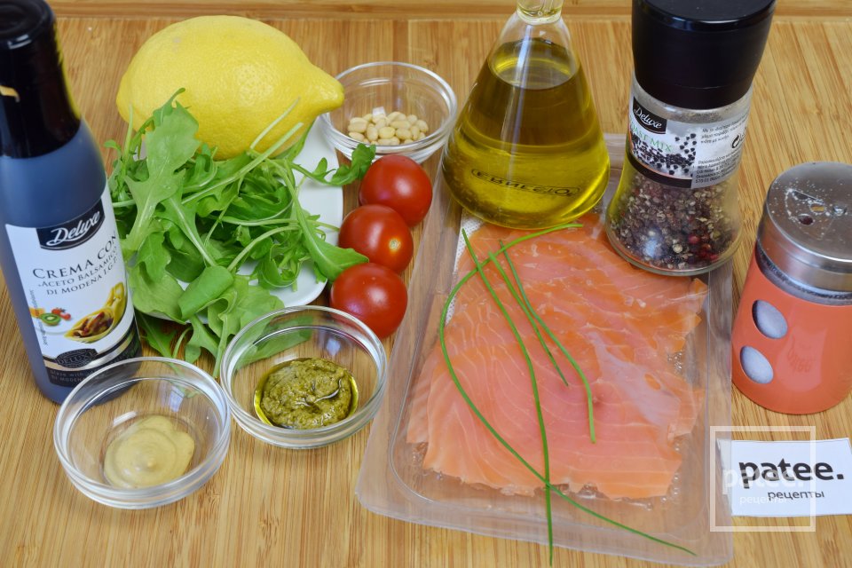 Карпаччо из лосося - Шаг 1