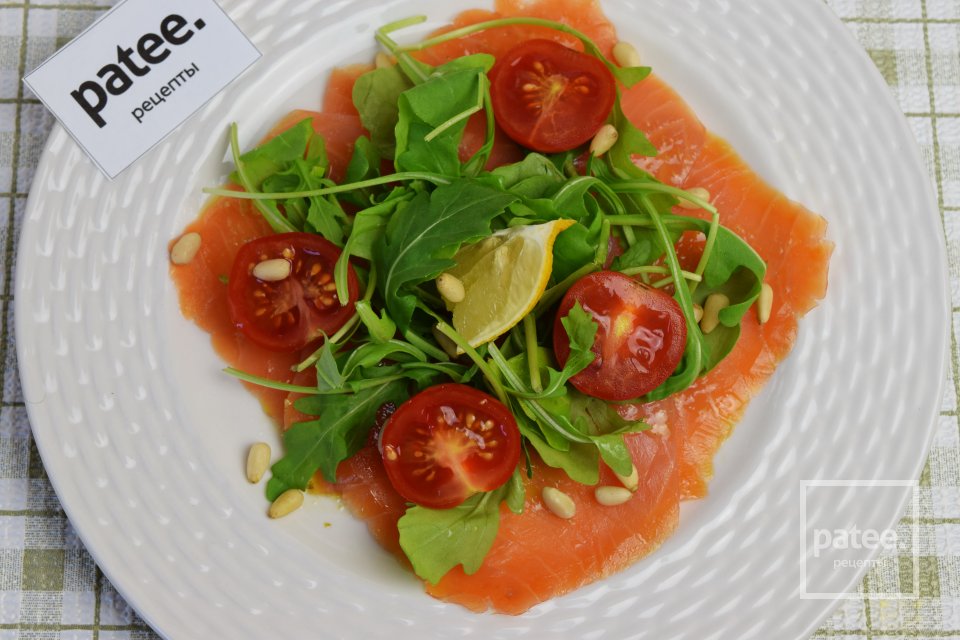 Карпаччо из лосося - Шаг 10