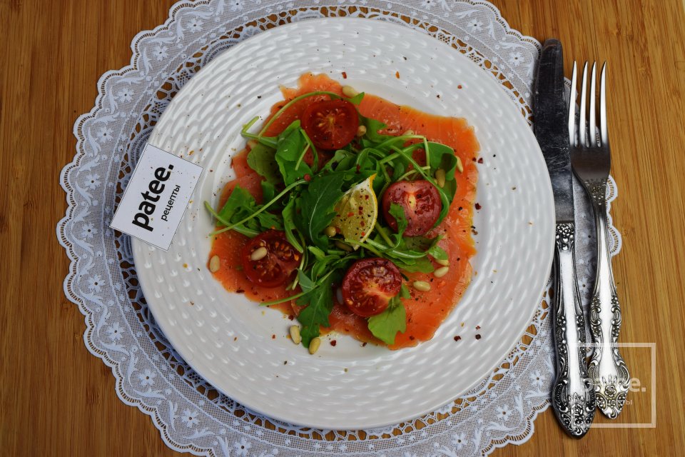 Карпаччо из лосося - Шаг 11