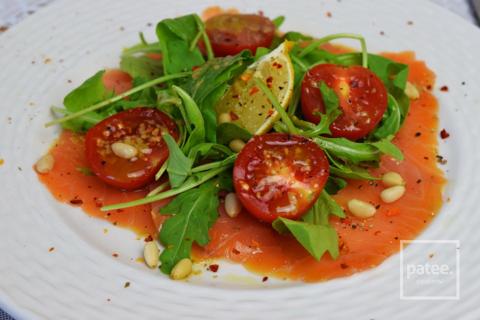 Карпаччо из лосося - Шаг 12