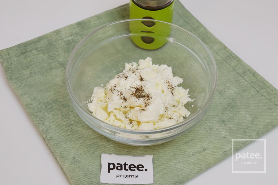 Горячая закуска из болгарского перца с брынзой - Шаг 3