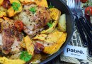 Курица по-крестьянски с тыквой