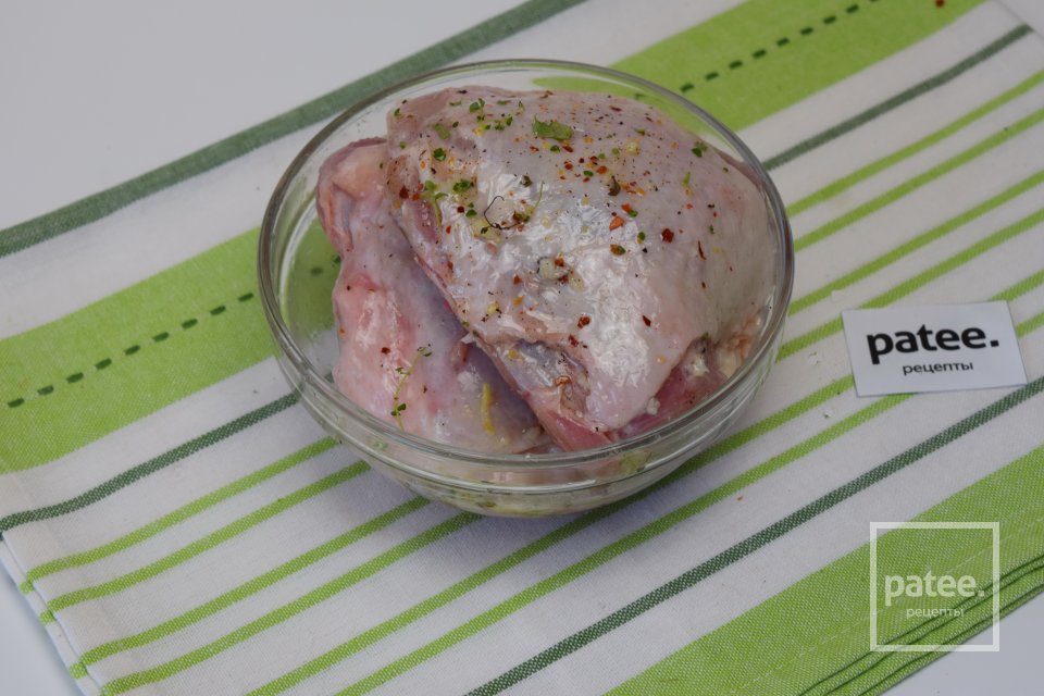 Курица по-крестьянски с тыквой - Шаг 8