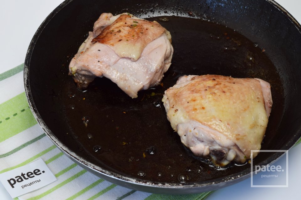 Курица по-крестьянски с тыквой - Шаг 9