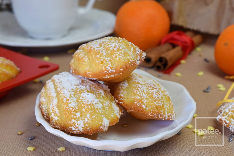 Печенье Мадлен апельсиновое - Шаг 12