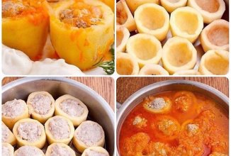 Фаршированный картофель