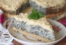 Творожно-маковый пирог