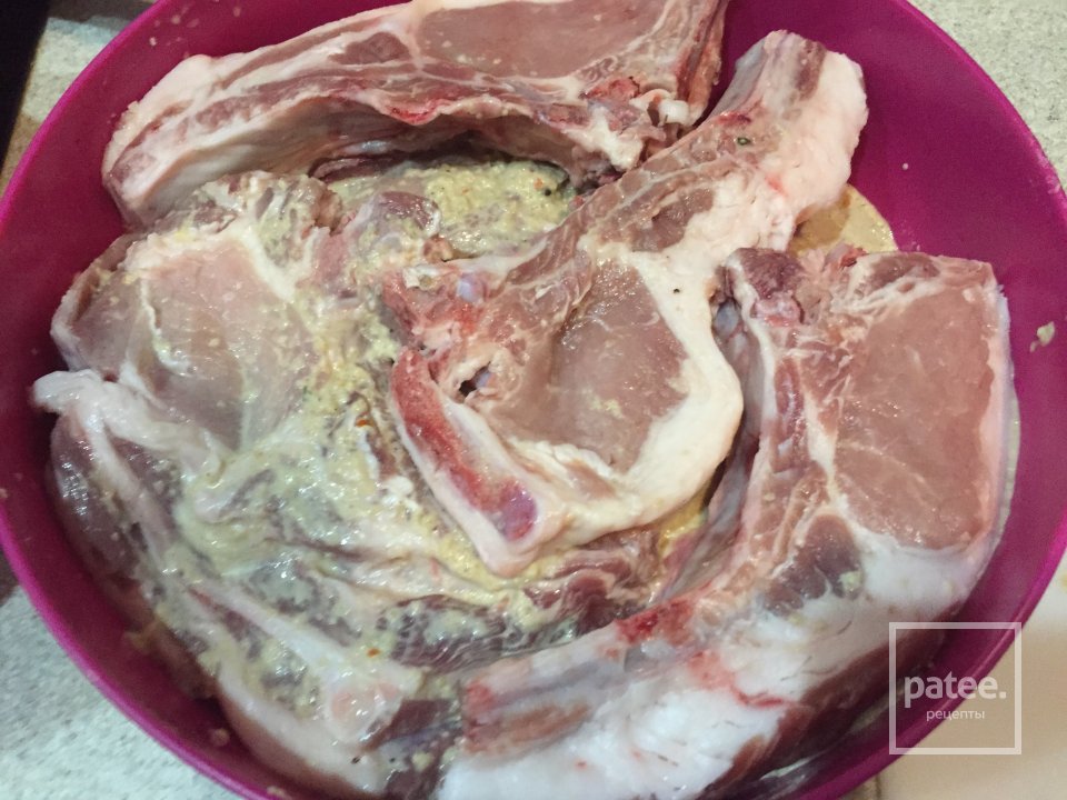 Свиные стейки "прощай талия"😋 - Шаг 8