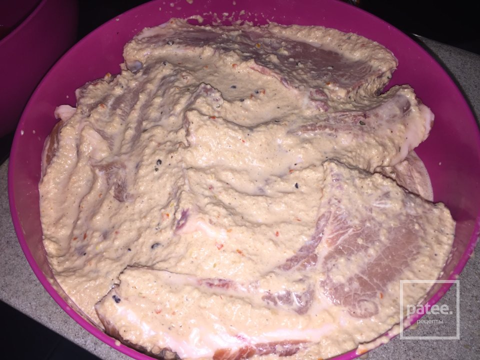 Свиные стейки "прощай талия"😋 - Шаг 9