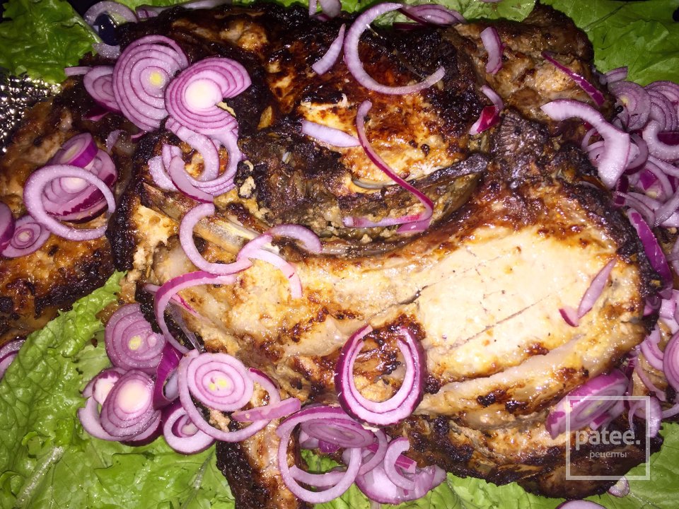 Свиные стейки "прощай талия"😋 - Шаг 11