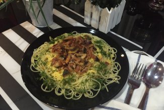 Спагетти "КарбаДонна"