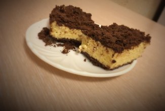 "Торфяной" творожный пирог