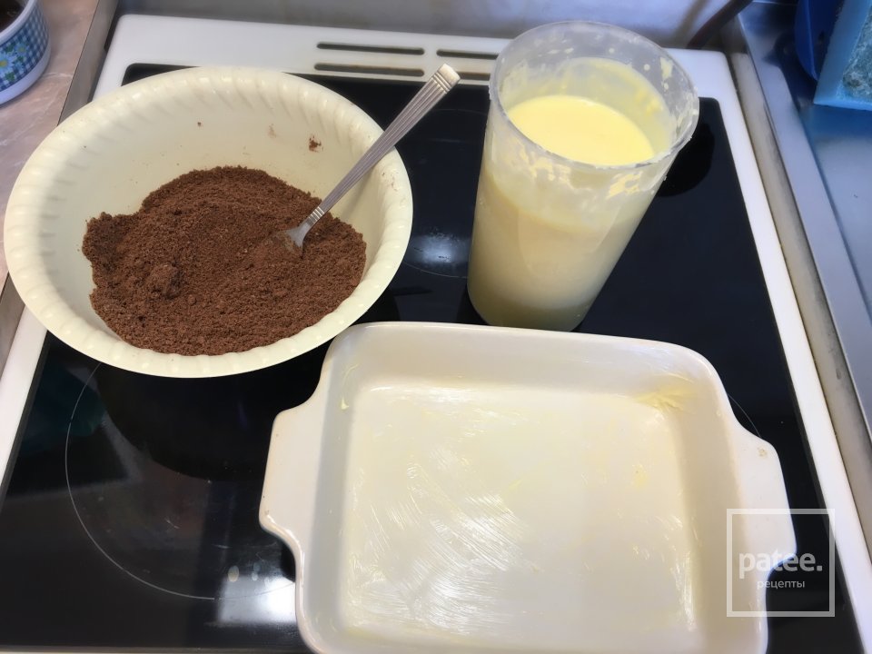 "Торфяной" творожный пирог - Шаг 5