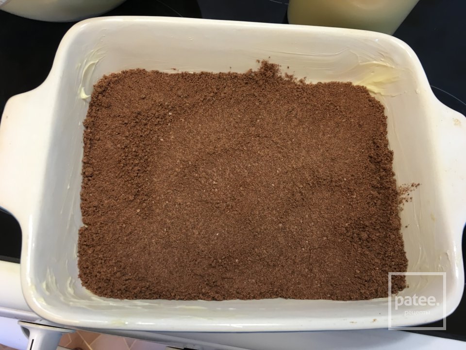 "Торфяной" творожный пирог - Шаг 6