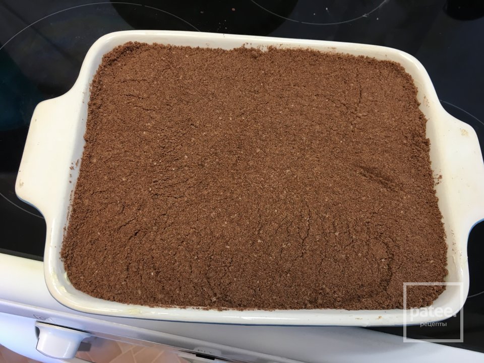 "Торфяной" творожный пирог - Шаг 8