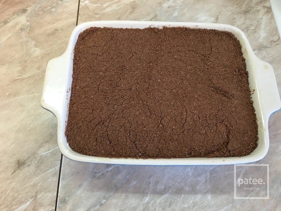 "Торфяной" творожный пирог - Шаг 9