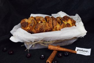 Пирог Гармошка с ягодами