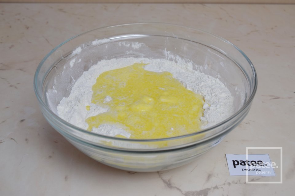 Пирог Гармошка с ягодами - Шаг 5