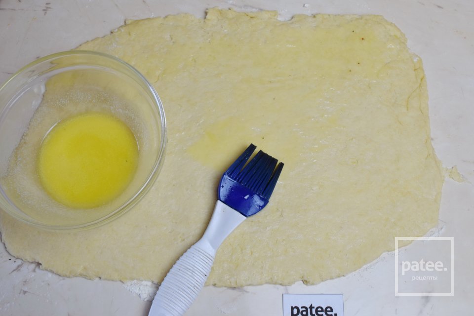 Пирог Гармошка с ягодами - Шаг 8