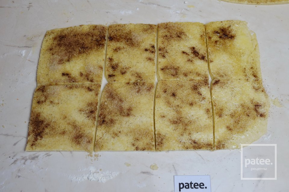 Пирог Гармошка с ягодами - Шаг 11