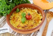 Гратен из картофеля и тыквы