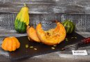 Гарнир из мускатной тыквы с травами и сыром