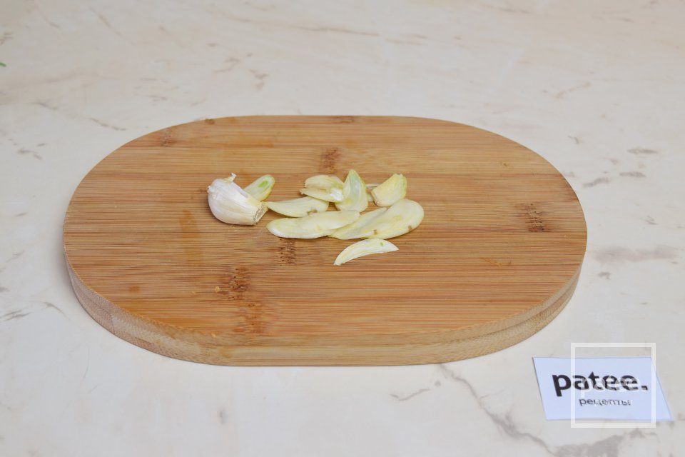 Гарнир из мускатной тыквы с травами и сыром - Шаг 6