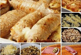 Рулетики мясные к праздничному столу