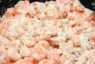 Креветки под соусом