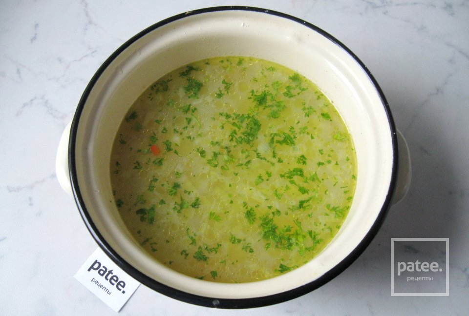 Куриный суп с морковными клецками для детей - Шаг 14