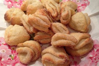 Творожное печенье