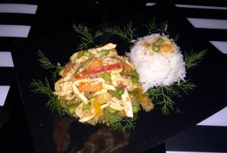 Курица Понго с рисом