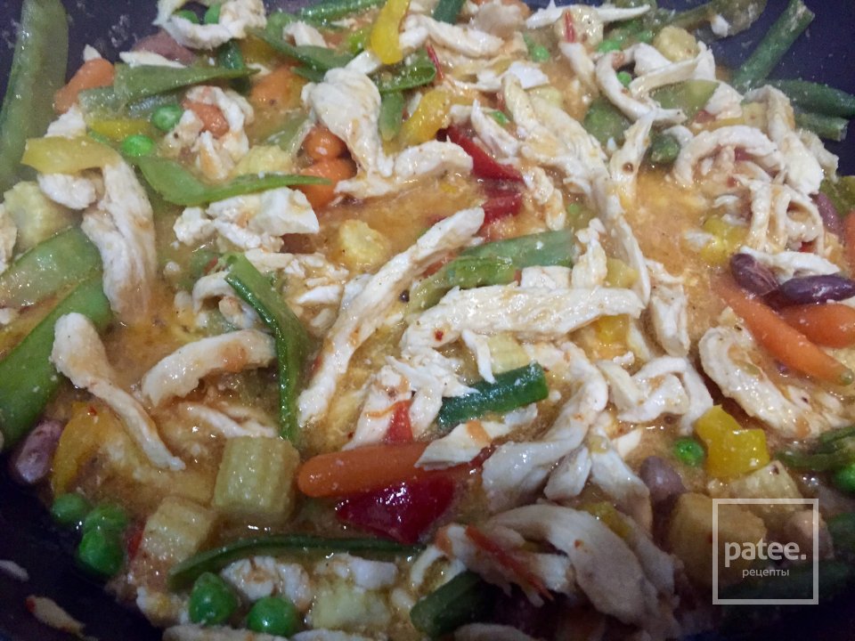 Курица Понго с рисом - Шаг 4