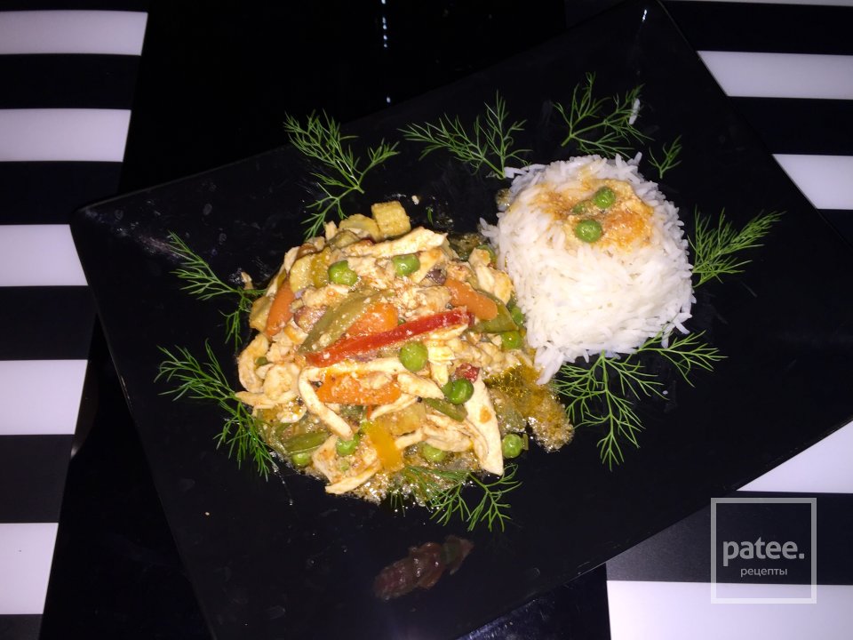 Курица Понго с рисом - Шаг 6