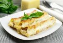 Каннеллони с мясом.