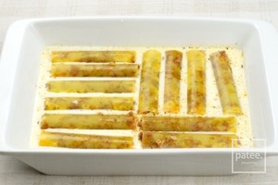 Каннеллони с мясом. - Шаг 3