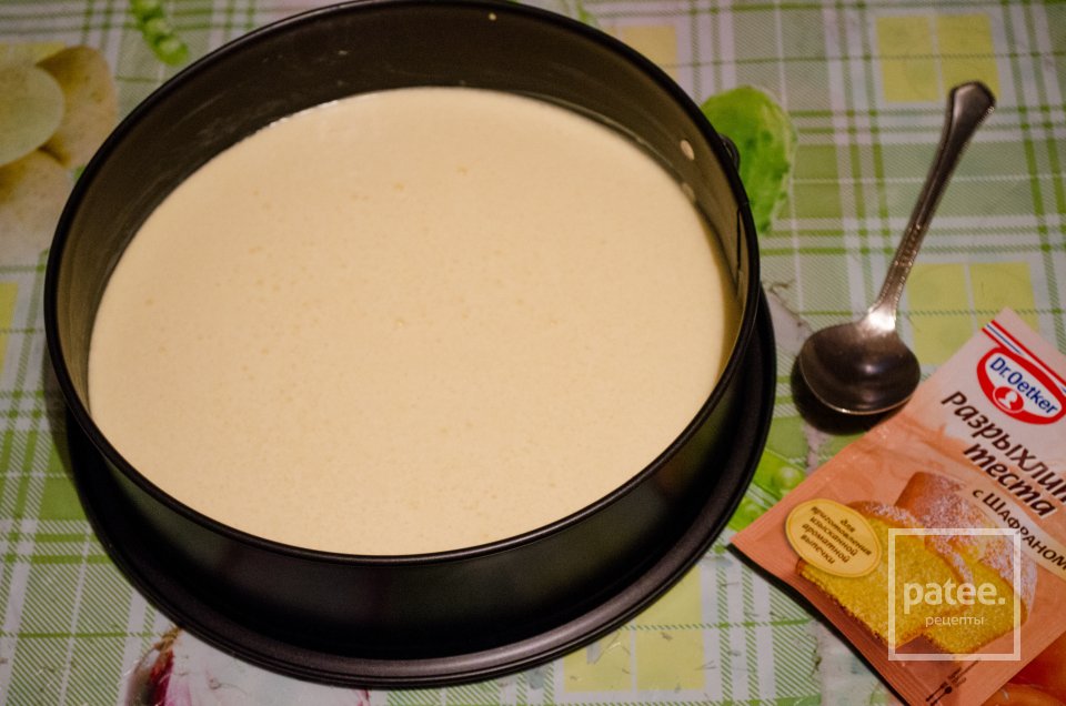 Торт с желе и малиновым соусом - Шаг 1