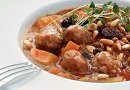Тушеное мясо с овощами
