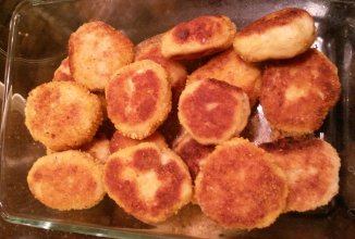 Куриные котлетки "нежные пышки"