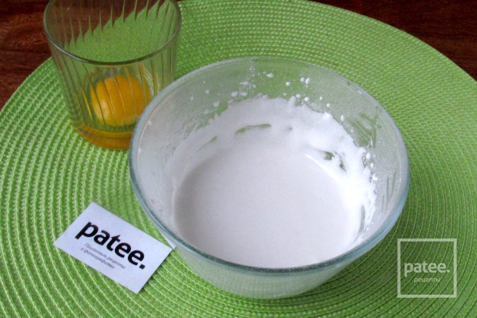 Новогоднее печенье Тающие снеговики - Шаг 15