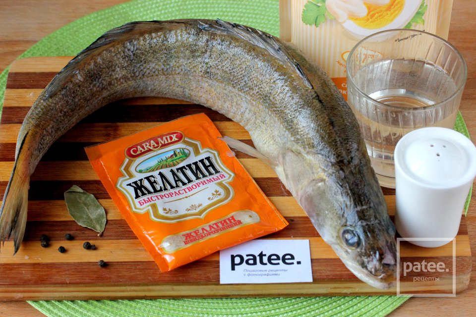 Заливное из судака - Шаг 1