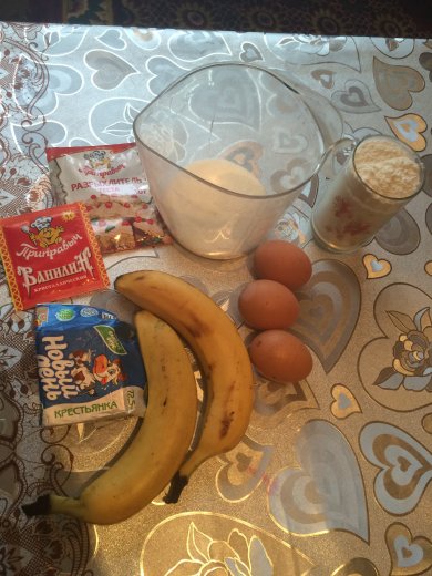 Банановый пирог - Шаг 1