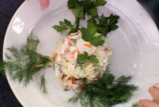 Салат по-царски.