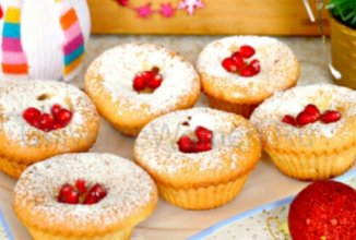 Рецепт новогодних кексов.