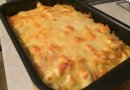 Запеканка с рыбкой и овощами
