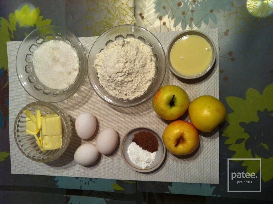 Немецкий яблочный пирог - Шаг 1