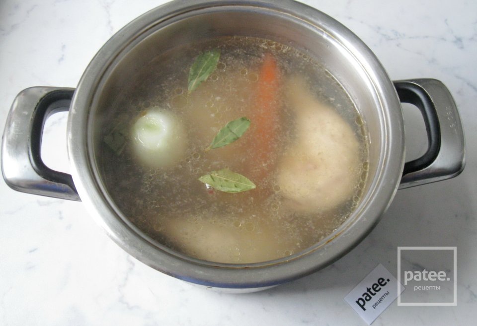 Холодец из говяжьей голени и курицы - Шаг 5